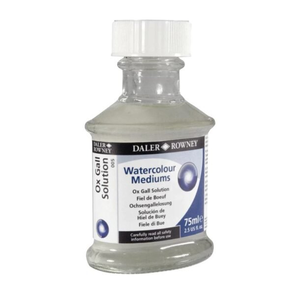 Daler Rowney Ox Gall Solution 75ml for Watercolor