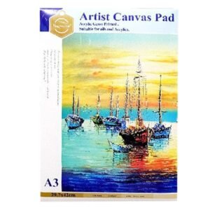 Keep Smiling Artist Canvas Pad | Primed Canvas Paper