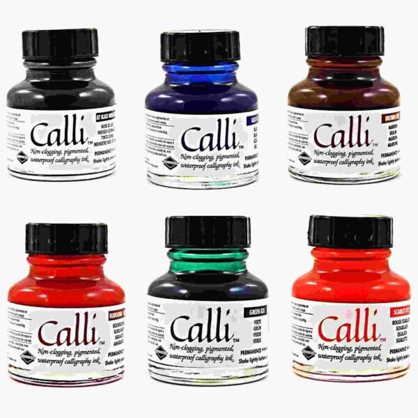Daler Rowney Calligraphy Ink 29.5ml | Vibrant Dip Pen Ink